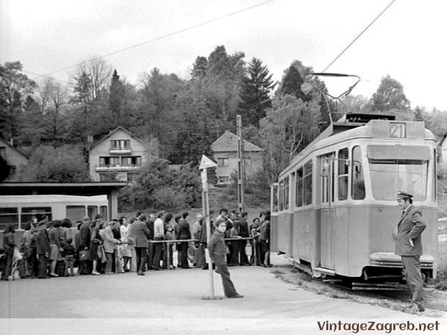 Okretište tramvaja Mihaljevac — 1975