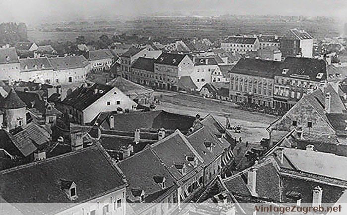 Pogled s Griča na Harmicu — 1861