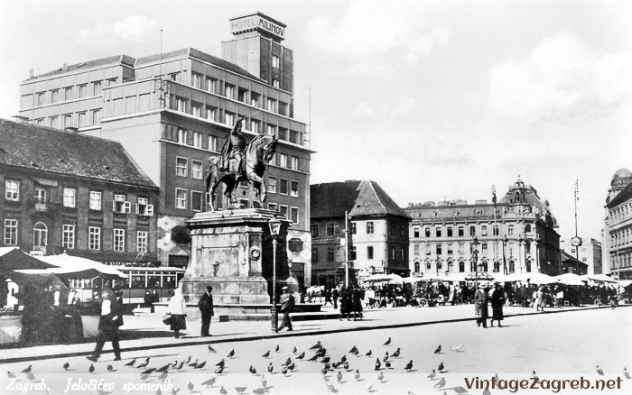 Trg bana Josipa Jelačića — 1931