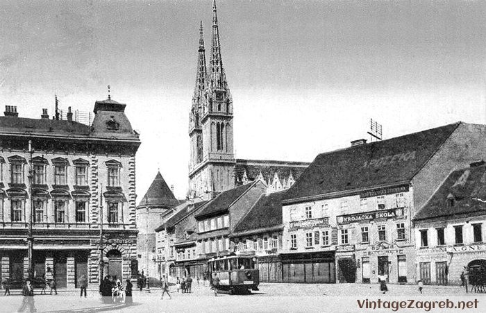 Trg bana Josipa Jelačića - Bakačeva — 1913