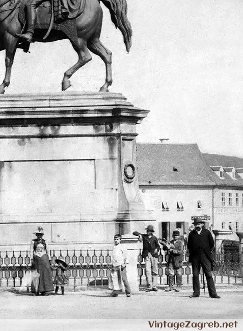 Kip bana Josipa Jelačića — 1891