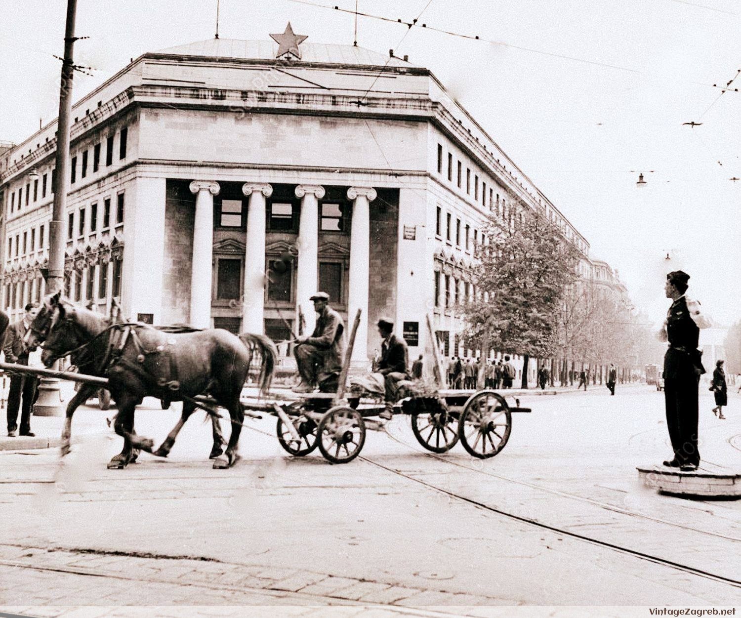 Trg Jože Vlahovića — 1953
