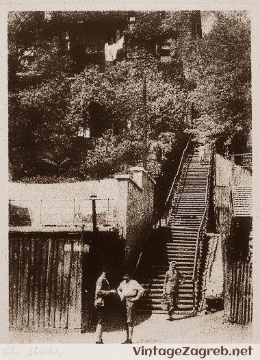 Tkalčićeva - Felbingerove stube — 1915