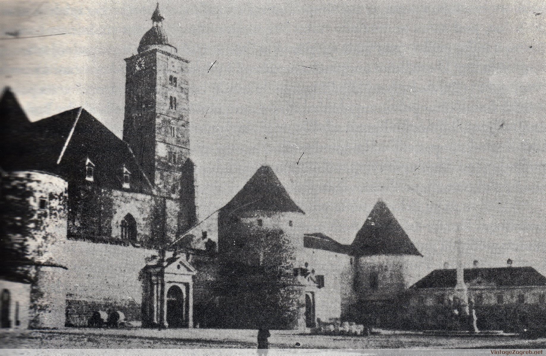 Katedrala sa zapadnim dijelom tvrđe — 1878