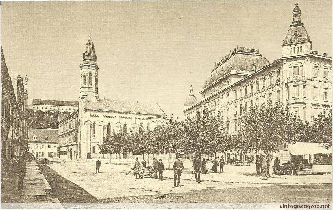 Preradovićev trg — 1906