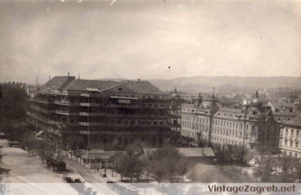 Izgradnja hotela Esplanade — 1924