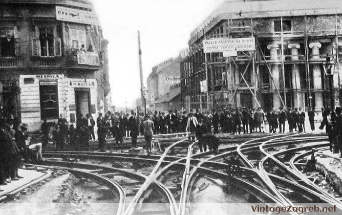Draškovićeva - Trg burze — 1925