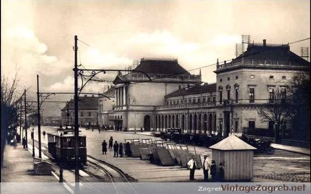 Glavni kolodvor — oko 1930