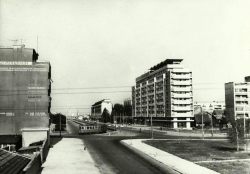 Tramvaj iz Proleterskih brigada skreće u Savsku — 1950 - 1960
