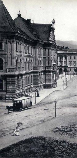 Sveučilišni trg - Frankopanska — 1891