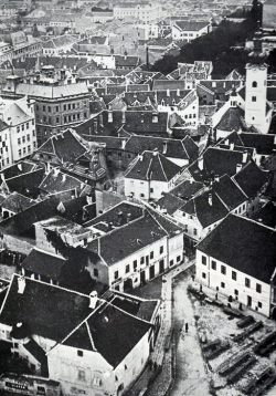 Pogled na Dolac — 1900