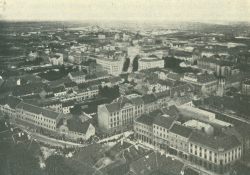 Pogled s katedrale prema jugoistoku — oko 1920