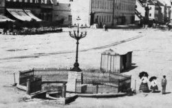 Zdenac Manduševac i plinski svjetionik — 1864