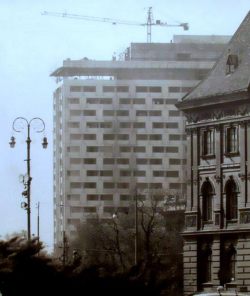Savska cesta - gradnja hotela Intercontinental — 1974