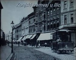 Konjski tramvaj u Ilici — 1906